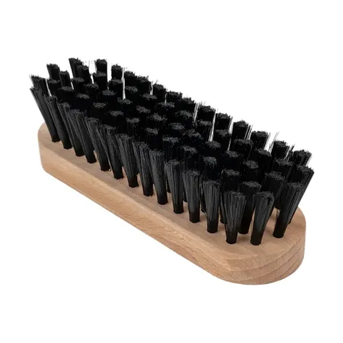 Щетка д/обуви 16,2см дерево, иск.черн.щетина, 000600 York