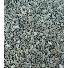 Камень Крошка ЗЕЛЁНАЯ 5-10мм