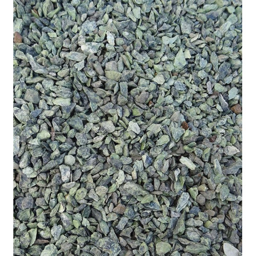 Камень Крошка ЗЕЛЁНАЯ 5-10мм