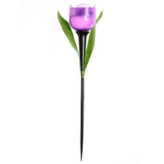 Фонарь садовый Uniel USL-C-453/PT305 PURPLE TULIP Лиловый тюльпан