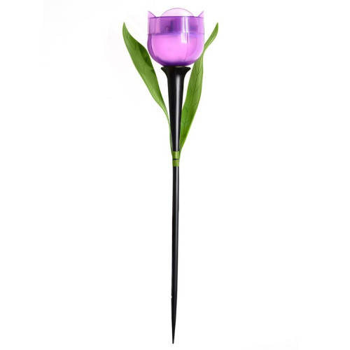 Фонарь садовый Uniel USL-C-453/PT305 PURPLE TULIP Лиловый тюльпан