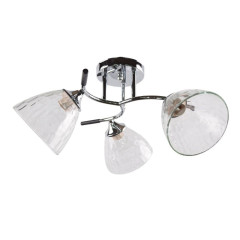 Светильник ЭкономСвет 12236/3CR+BK CL