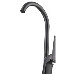 Смеситель для кухни EVA GOLD FK17GR-PVD VESTA оружейная сталь