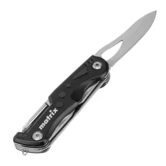 Нож многофункциональный MATRIX 107 мм, 7 функций в чехле (17624)