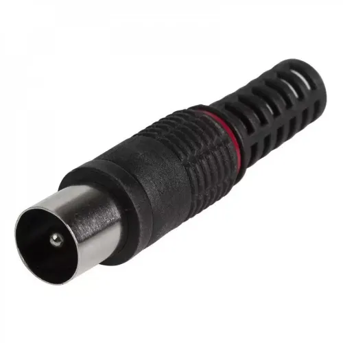 С/о Штекер TV антенный пластиковый черн.05-2042-2