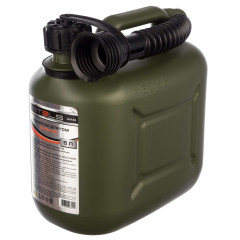 Канистра для топлива пластик STELS (53124) 5л, усиленная, вертикальная