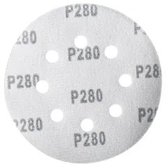 Круг шлиф. MATRIX перф. 125мм, P 280, 5 шт (73812)