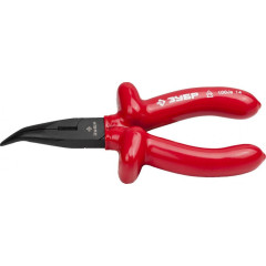 Длинногубцы диэлектрические ЗУБР изог. (2214-4-16)