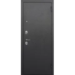 Дверь метал. Спарта №9 Лакобель Бьянко, 90мм 860 R правая