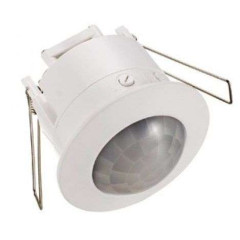 ИК-Датчик движ. 1200Вт (обзор=360гр./дальн.=6м) IP20 потолочн. встраив. бел. Camelion LX-453 (372172)