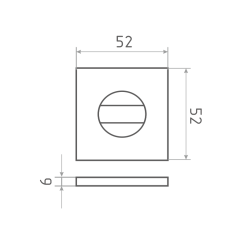 Фиксатор НОРА-М НФ-К хром (18328)