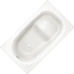 Ванна стальная BLB Europa 120х70см с ножками, сидячая