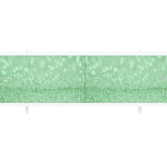 Экран для ванны МЕТАКАМ универсал-кварт 1,5 м зеленый иней