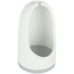 Ёрш для туалета напольный YORK, Бактерия стоп, белый 0640560 (817974)