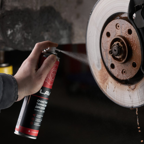 Очиститель тормозных дисков LAVR 1000 мл (Ln2456)