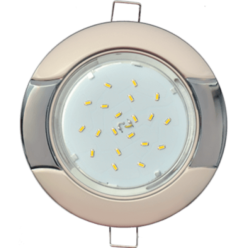 Свет. точ. ECOLA GX53-H4 Волна жемчуг/черный/хром FO71H4ECB(509125)