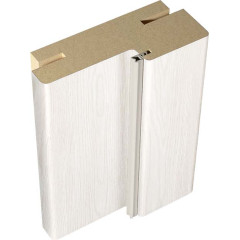 Коробка Voron Doors телескопич., покрытие ПВХ  Бьянко, 70*38, 2100