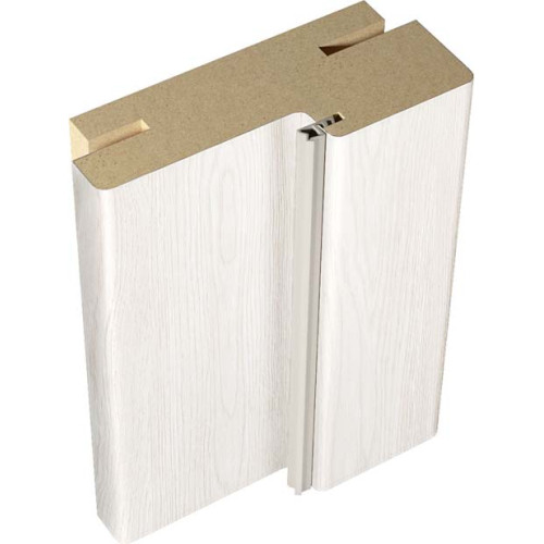 Коробка Voron Doors телескопич., покрытие ПВХ  Бьянко, 70*38, 2100