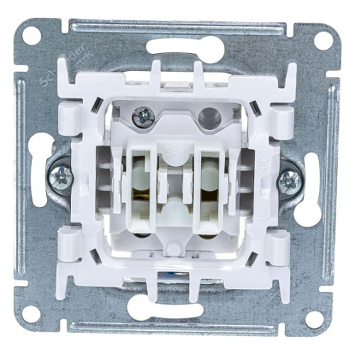 Переключатель 1-кл AtlasDesign бел.с подсветкой SchE ATN000163