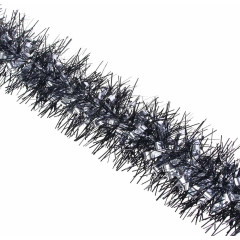 Мишура СНОУ БУМ (377-544) крученая 200х10см, ПВХ, темно-серая