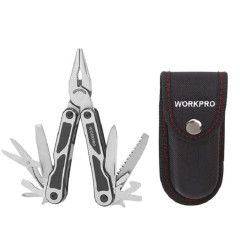 Мультитул WORKPRO 15 в 1, 150 мм (WP382009)