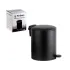 Ведро для мусора PERFECTO LINEA черное 5л с педалью Black Onyx