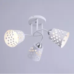 Светильник ЭкономСвет 10087/3WT+CR WT