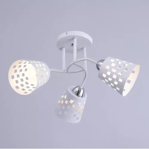 Светильник ЭкономСвет 10087/3WT+CR WT