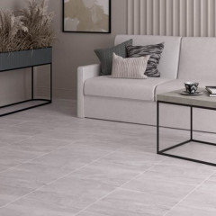 Плитка керамогранит 400*400 Альбус 01 светло-серый (цена за 1м2) 1,6 м2 в уп. ( 2 сорт)