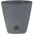 Горшок для цветов 0.65 л темный камень INGREEN AMSTERDAM (ING629810026)