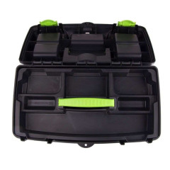 Ящик для инструмента СИБРТЕХ 18 ” с органайзерами (90808)