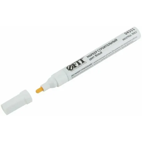 Маркер FIT белый, с красящим составом (04351)