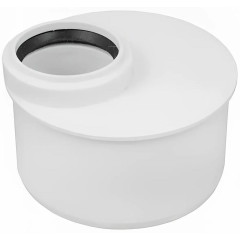 Редукция кан. внутренняя БЕЛАЯ РТП ф 110/50 короткая