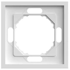 Рамка 1-пост ЭМИЛИ белый PFR00-5001-01