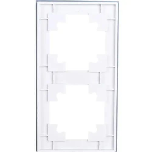 Рамка 2-пост Катрин стекло белый GFR00-7002-01