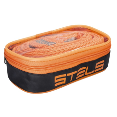 Трос буксировочный STELS 2,5т, 2 крюка, сумка на молнии (54377)