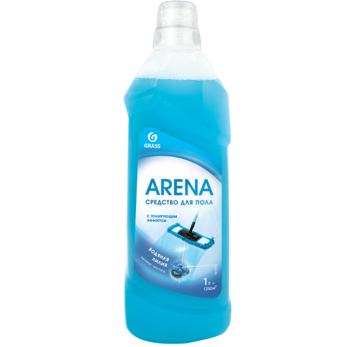 Средство GRASS ARENA для мытья полов с полирующим эффектом водная лилия 1л (125184)