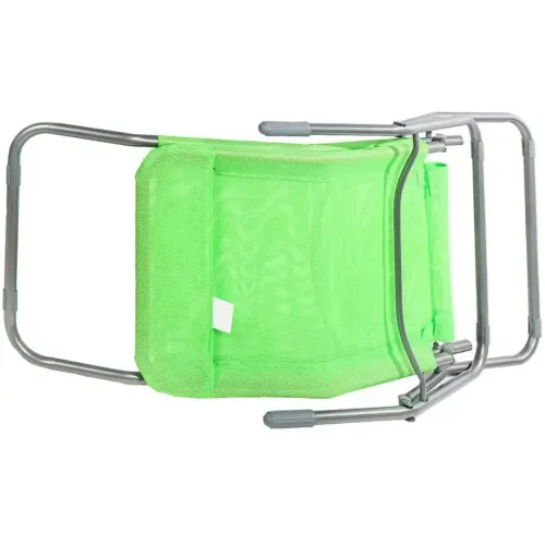 Шезлонг Green Days 147х58х38 см зеленый 100 кг (YTBC040-green)