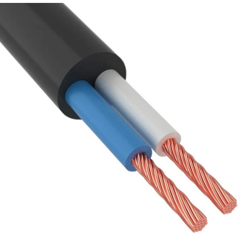 Провод ПВС 2х2,5 мм2 черный