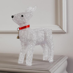 Фигурка декоративная Олень с колокольчиком 25х30х9см 24 LED (2310842)