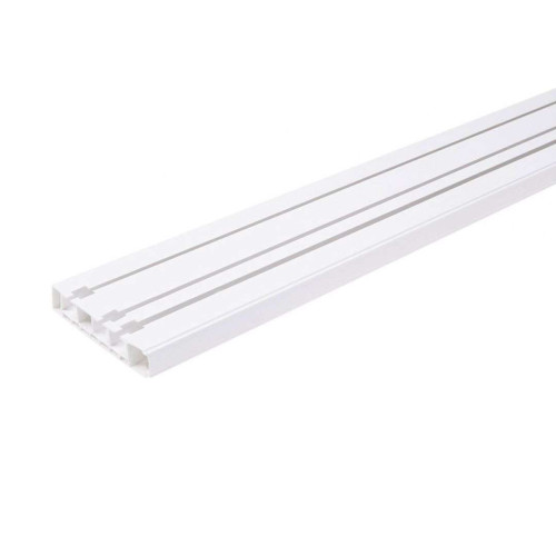 Карниз Ле-Гранд Стандарт 2,0м (3ряд) белый без поворота (5)