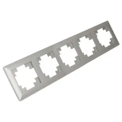 Рамка 4-пост Катрин серебро PFR00-7004-03