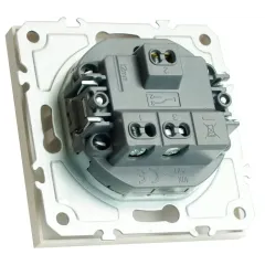 Переключатель 1-кл ЭМИЛИ белый RSW10-5105-01