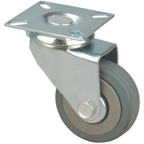 Опора поворотная колесная сер. рез. SCg 25  ф50мм, г/п-25кг