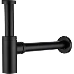 Сифон FRAP для раковины F82-7 чёрный