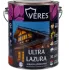 Декоративная пропитка для дерева Veres Ultra Lazura № 7 Махагон 2,7 л