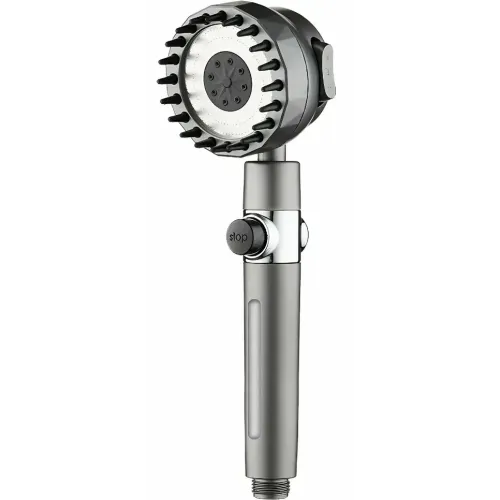 Лейка для душа ECONOCE с кнопкой подачи воды, СПА массажем (3 режима) EC0731