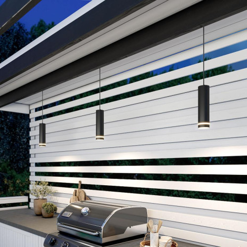 Светильник уличный ES DLR023 IP54 черный