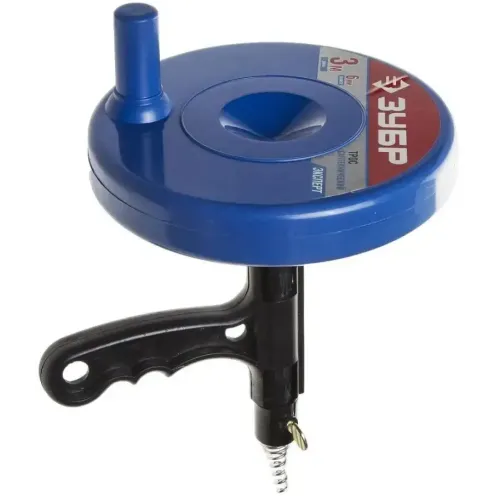 |Трос сантехнический ЗУБР в пластиковом корпусе 6мм*3м (51907-03)