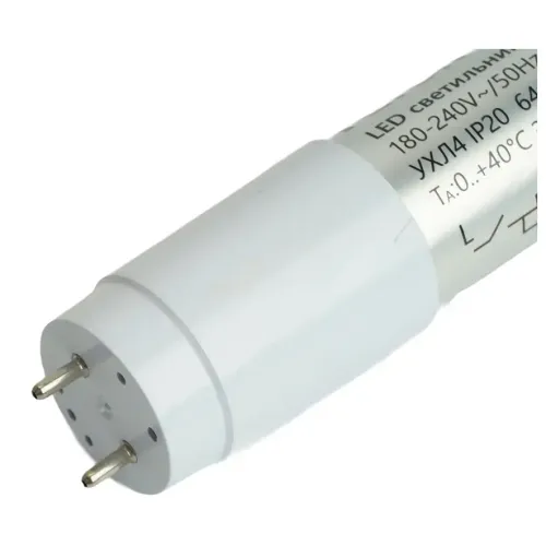 Лампа T8 светодиод.9Вт 600мм 6500К Feron бел.авар.EL117 51533